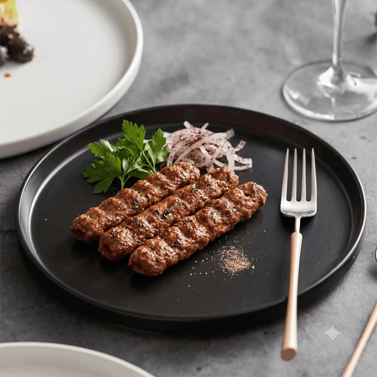 Urfa Kebap menü şablonu ve sunumu