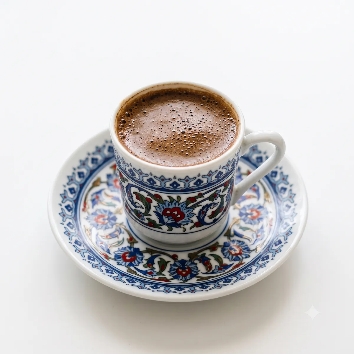 Türk Kahvesi menü şablonu ve sunumu