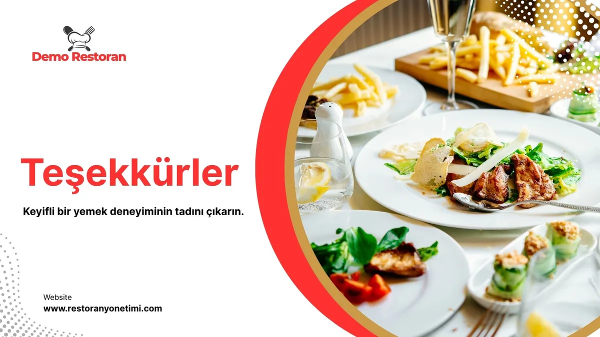 Flat White menü şablonu ve sunumu