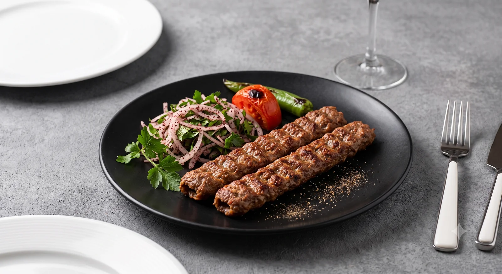 Zırh Adana Kebap menü şablonu ve sunumu
