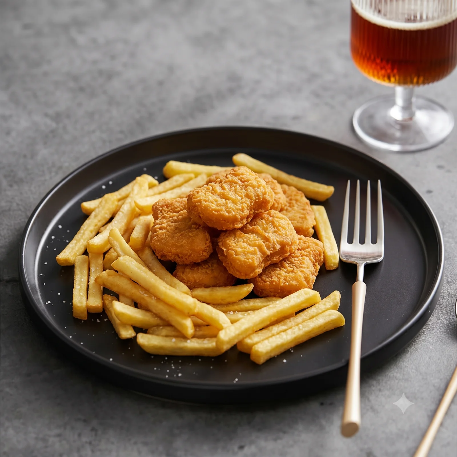 Tavuk Nugget Menü menü şablonu ve sunumu